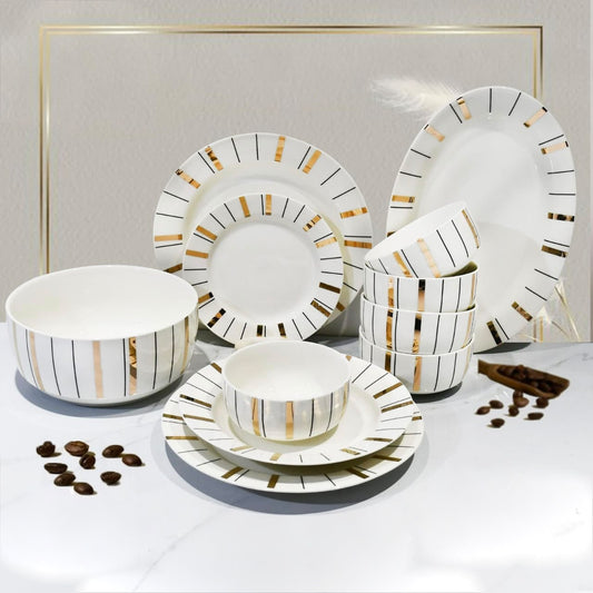 Classic,26 Pcs Ceramic Dinner Set