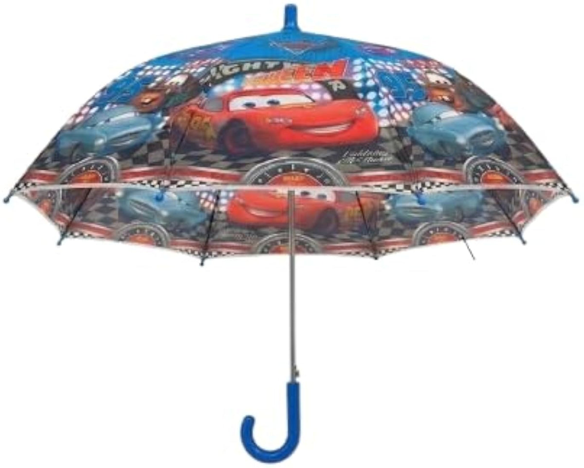 Kids Cartoon Umbrella With Plastic Cover