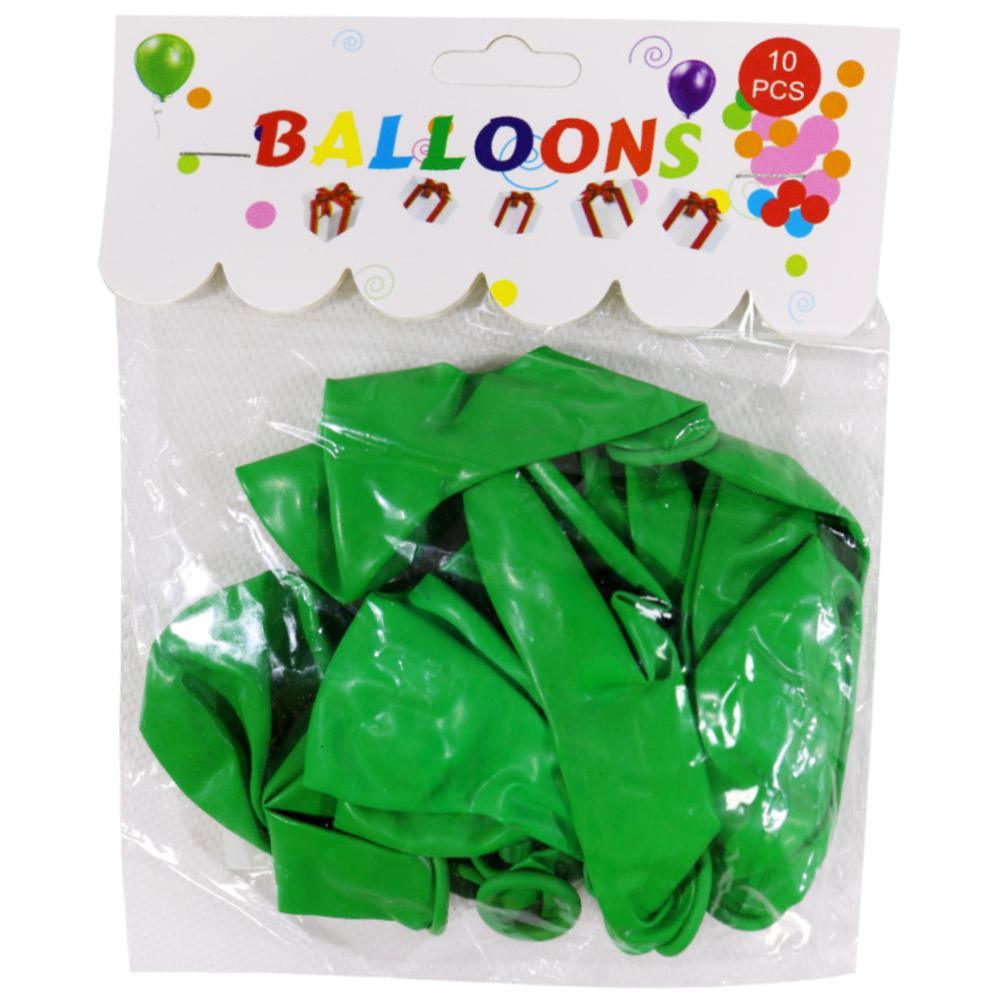 Birthday- Colored Balloons (10 Pcs)