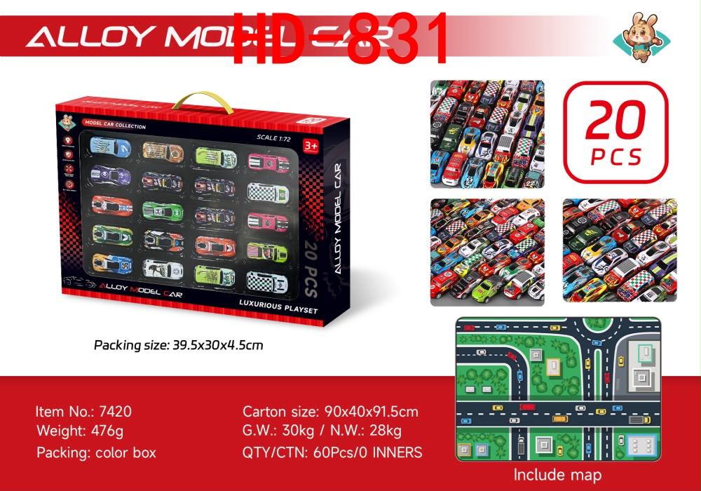 20 Pcs Model Car Collection