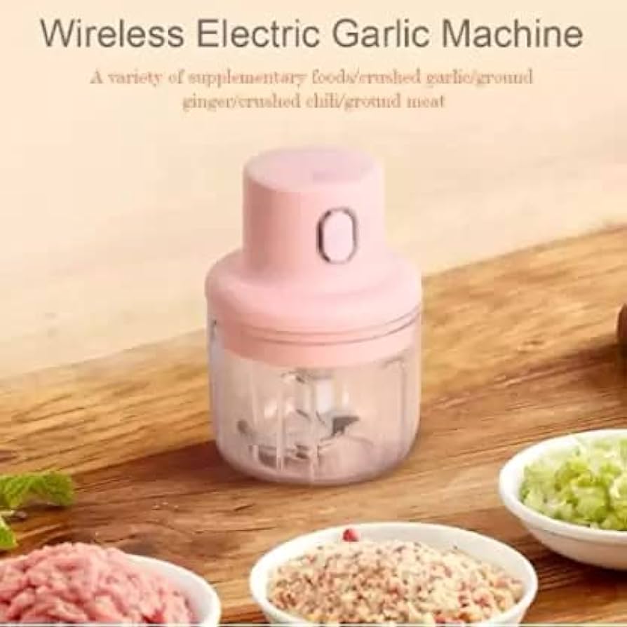 Wireless Usb Rechargeable Mini Food Chopper