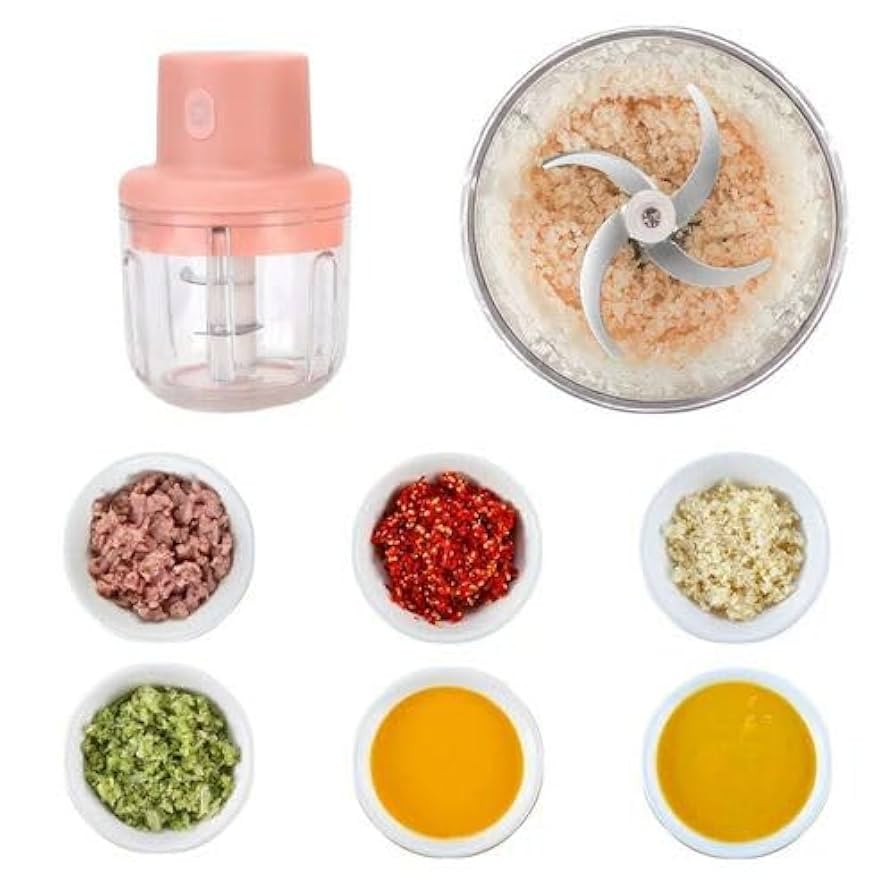 Wireless Usb Rechargeable Mini Food Chopper