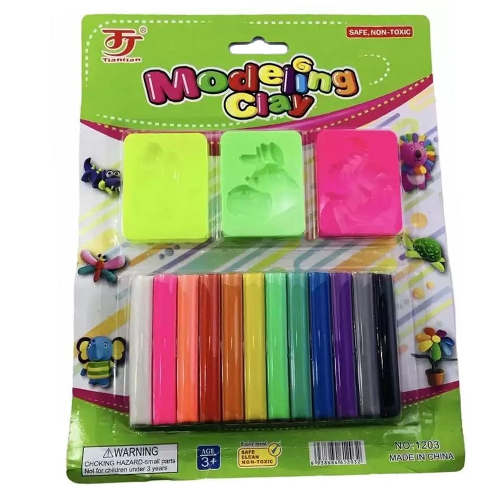 Modeling Clay 12 Colors