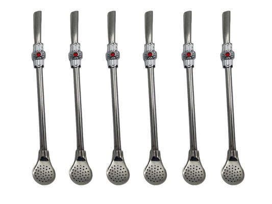 1 Pc Stainless Steel Mate Straw
