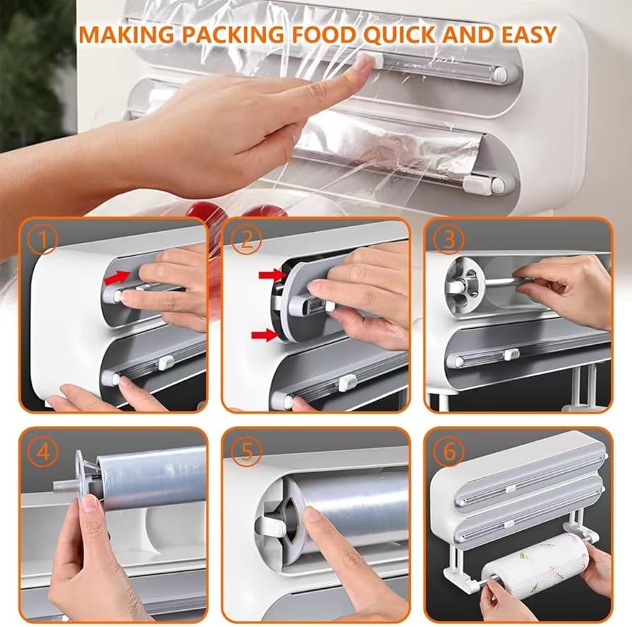 3 in 1 Multifunctional Plastic Film Cutter