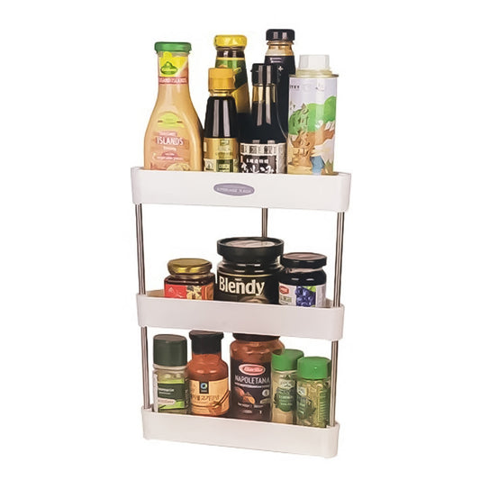 Triangle Shaped Multifunctional Storage Corner Rack 3 Layers