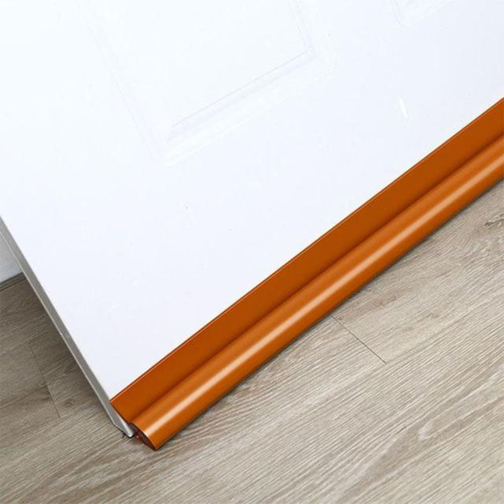 Waterproof Seal Strip Draught Excluder Stopper Door Bottom Guard Double