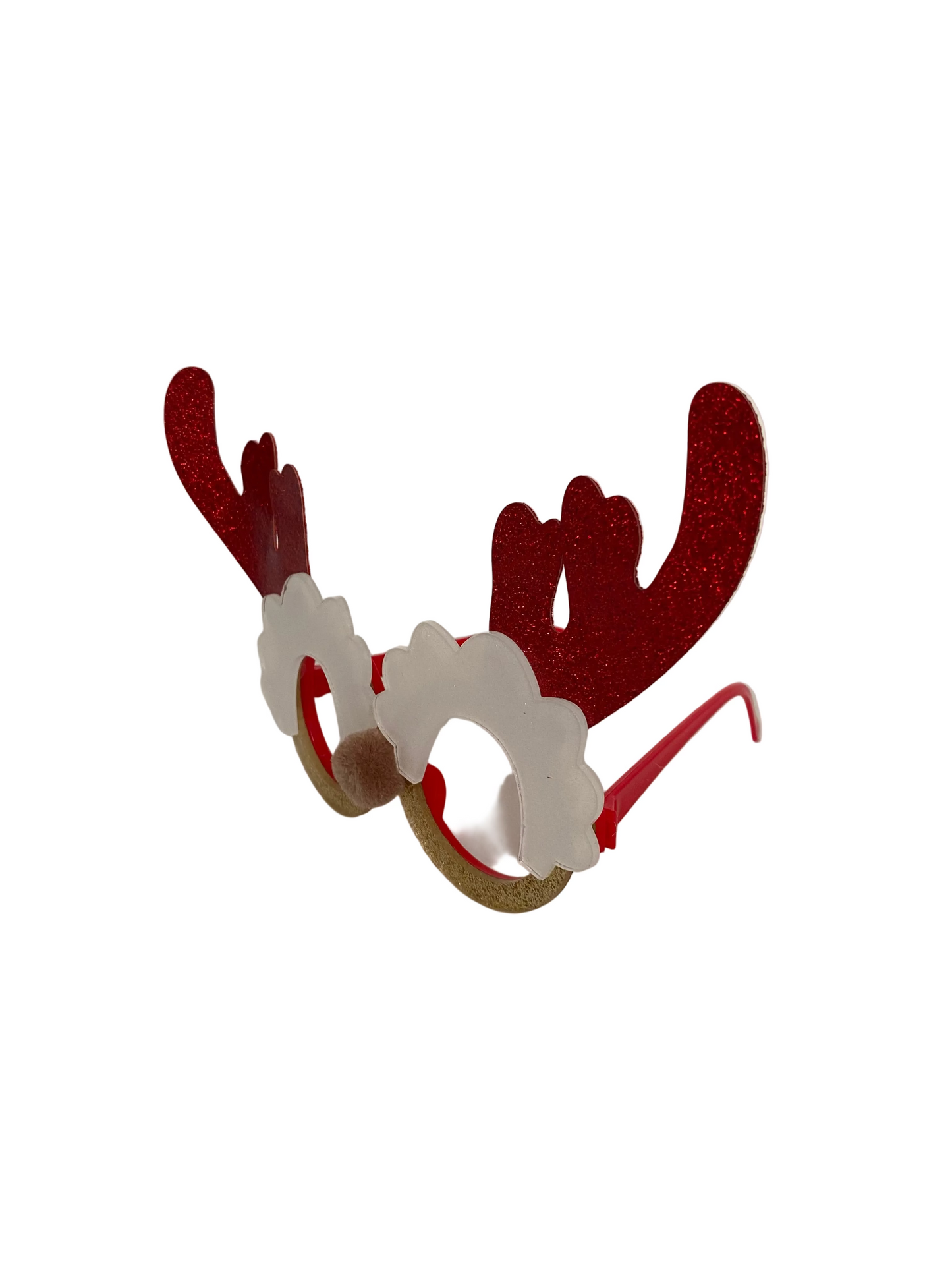Christmas Deer Glass