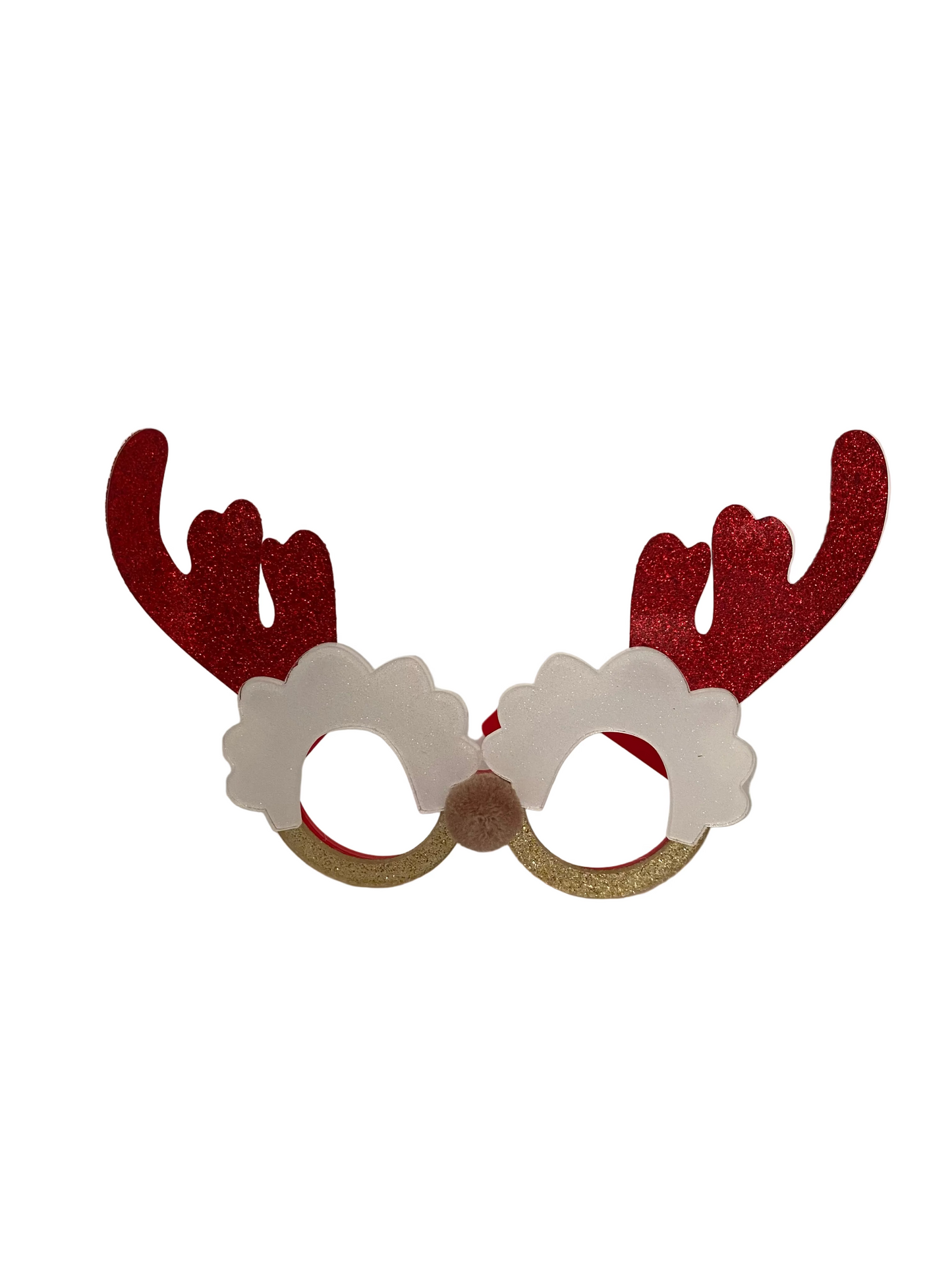 Christmas Deer Glass