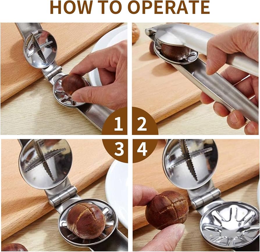 Stainless Steel Chestnut Opener