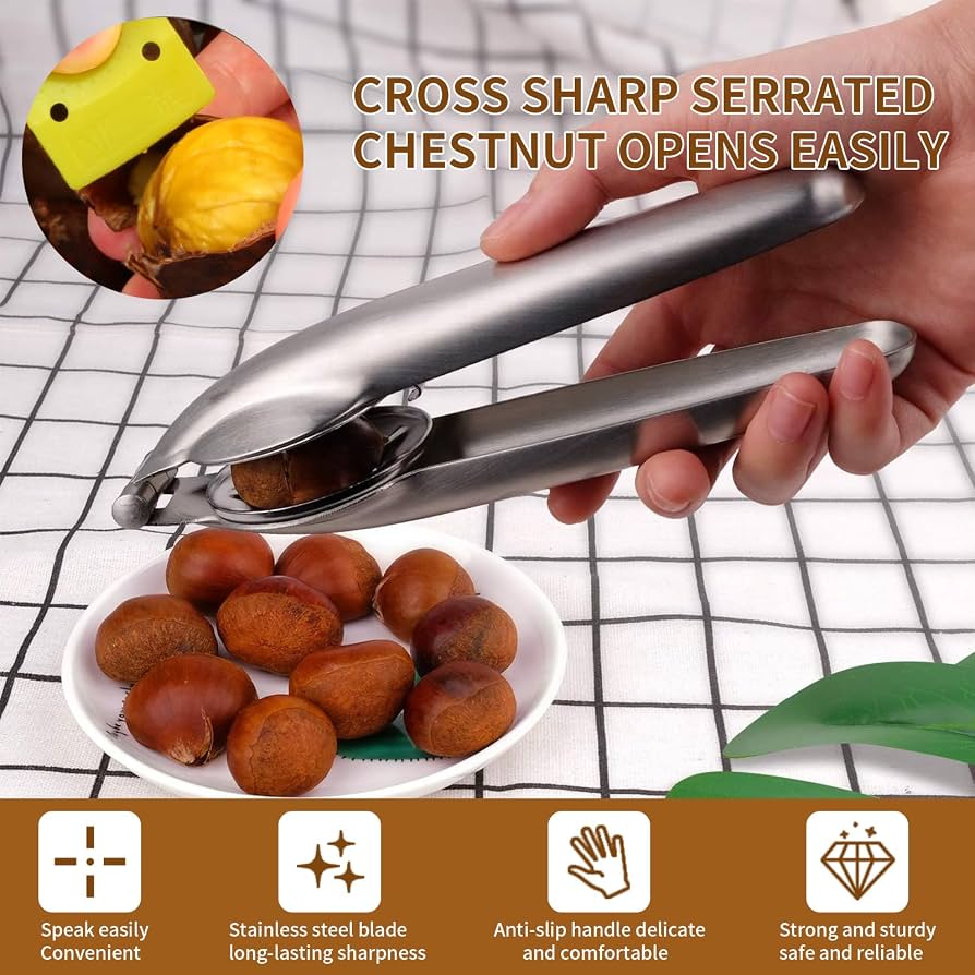 Stainless Steel Chestnut Opener