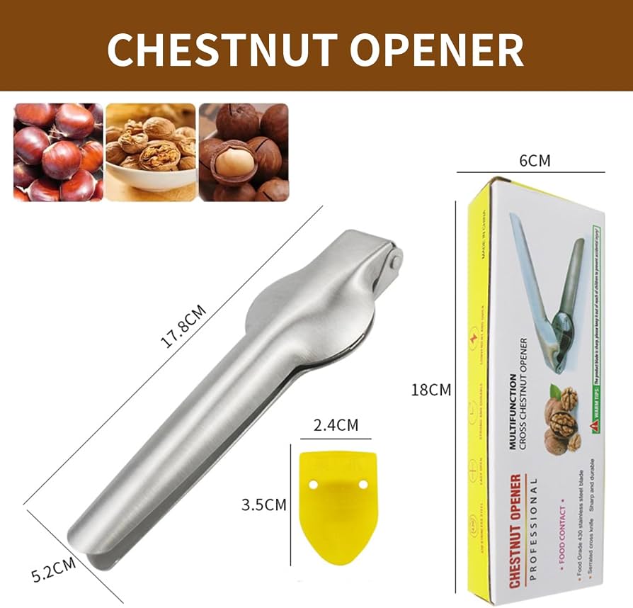 Stainless Steel Chestnut Opener