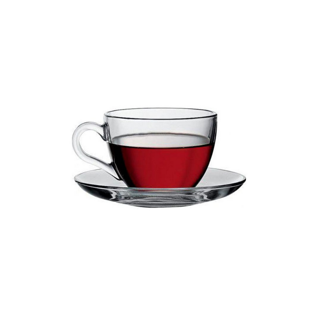 Basic Tea Cup and Saucer Set of 6 – Baytkon