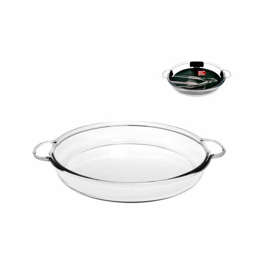 Borcam Round Tray With Handles